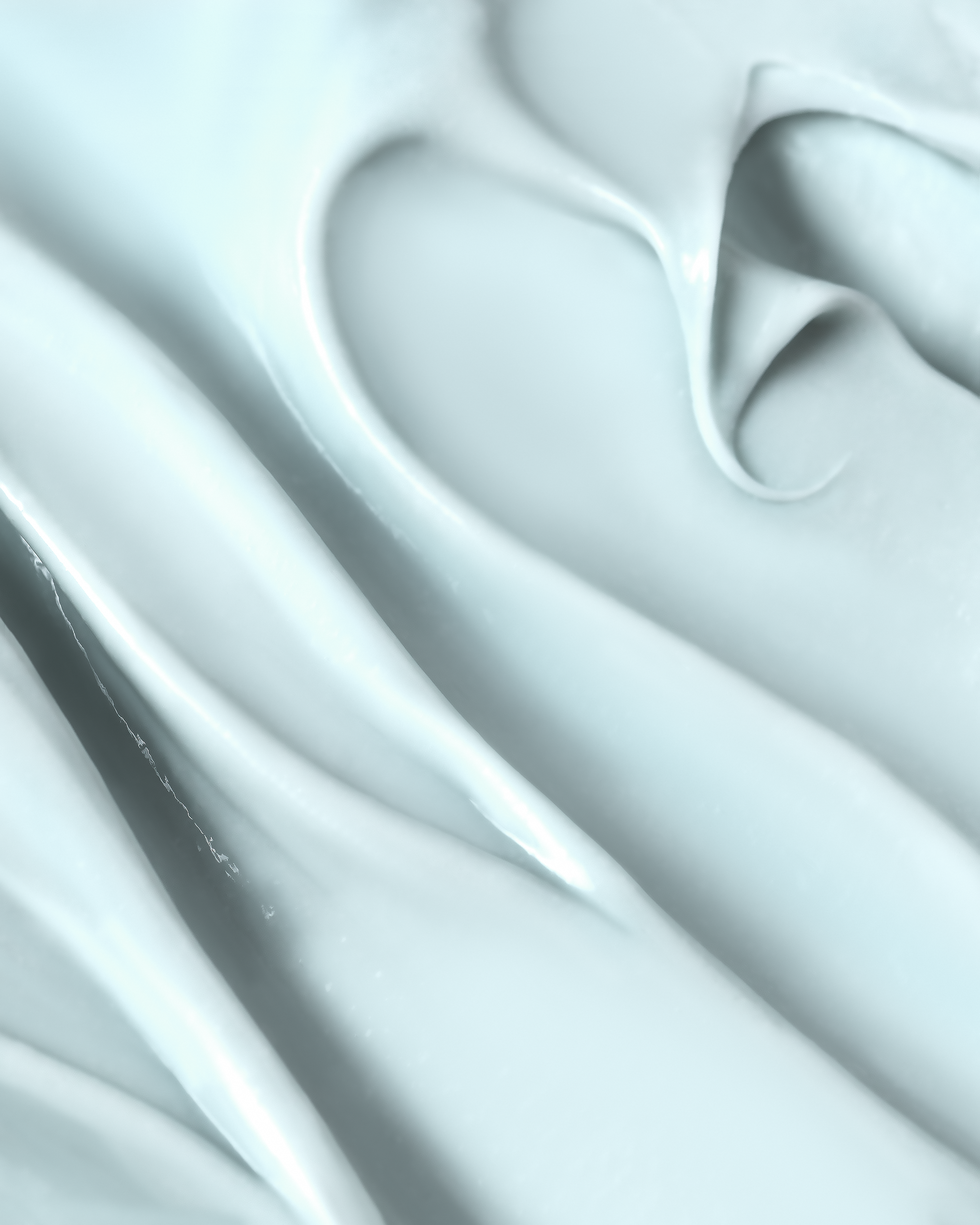 a close up texture shot of celeste face cream