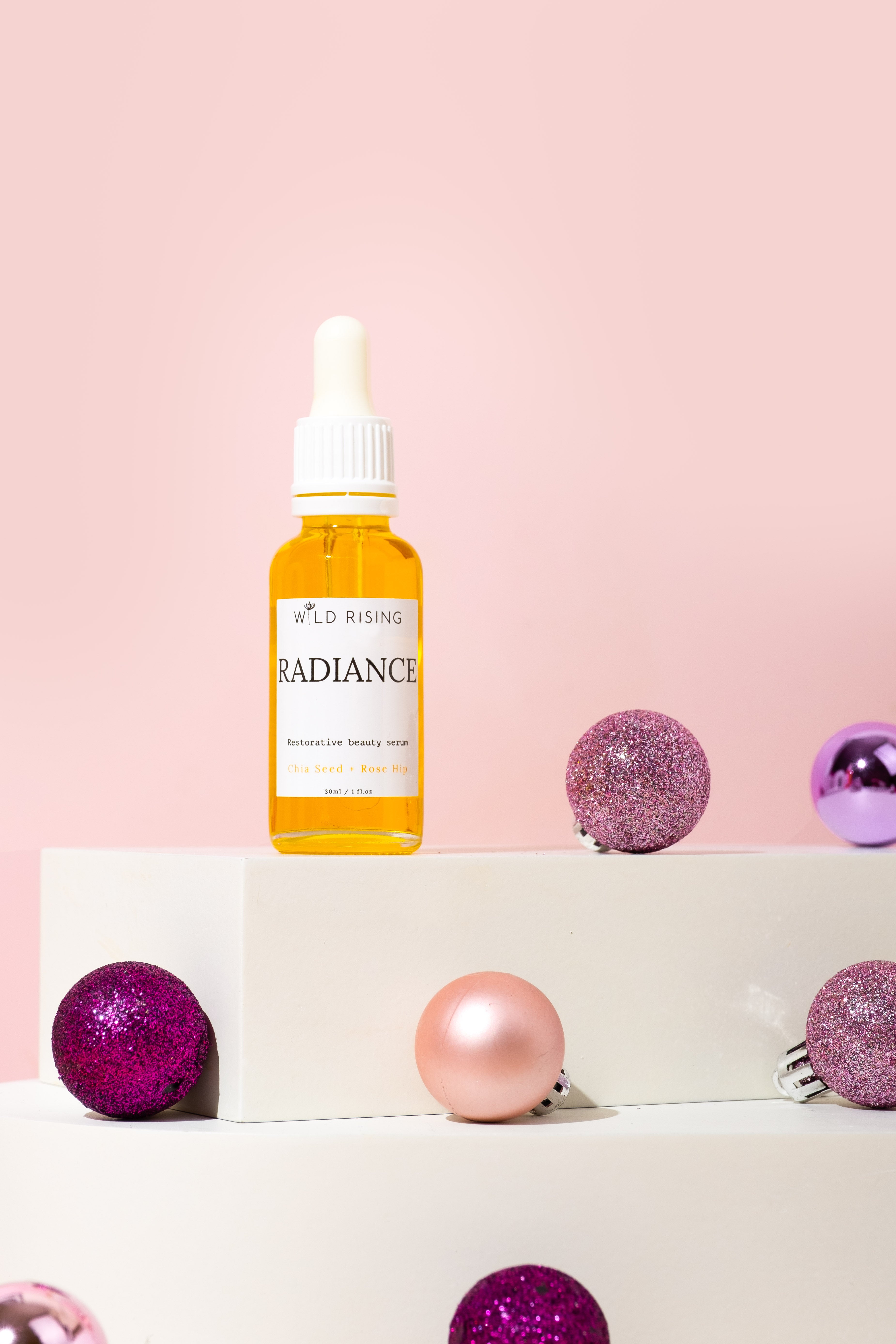 wild Rising Christmas skin food discovery face oil set