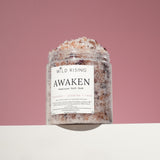wild rising bath salt soak natural skincare made in devon lavender jasmine rose