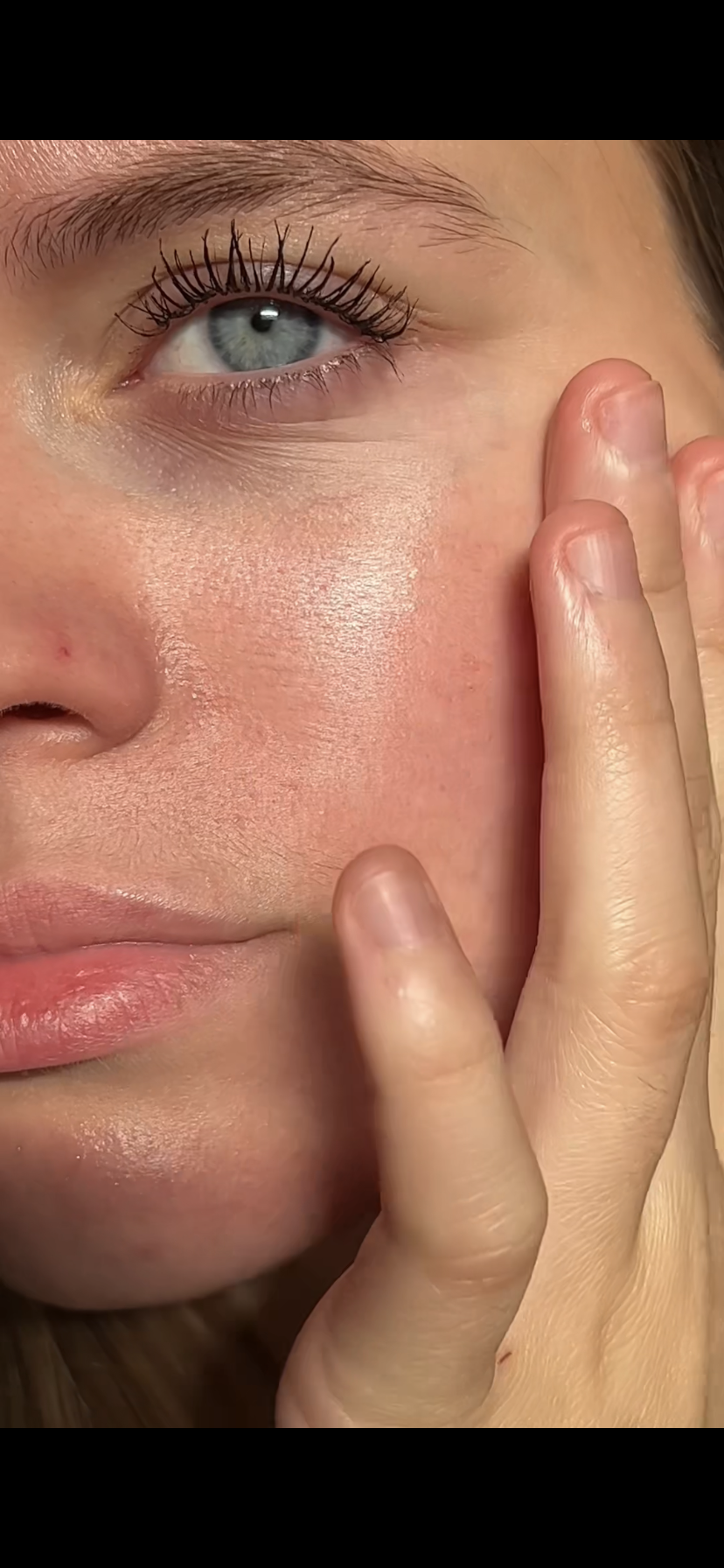 Moonlight blue berry and watermelon seed oil on skin