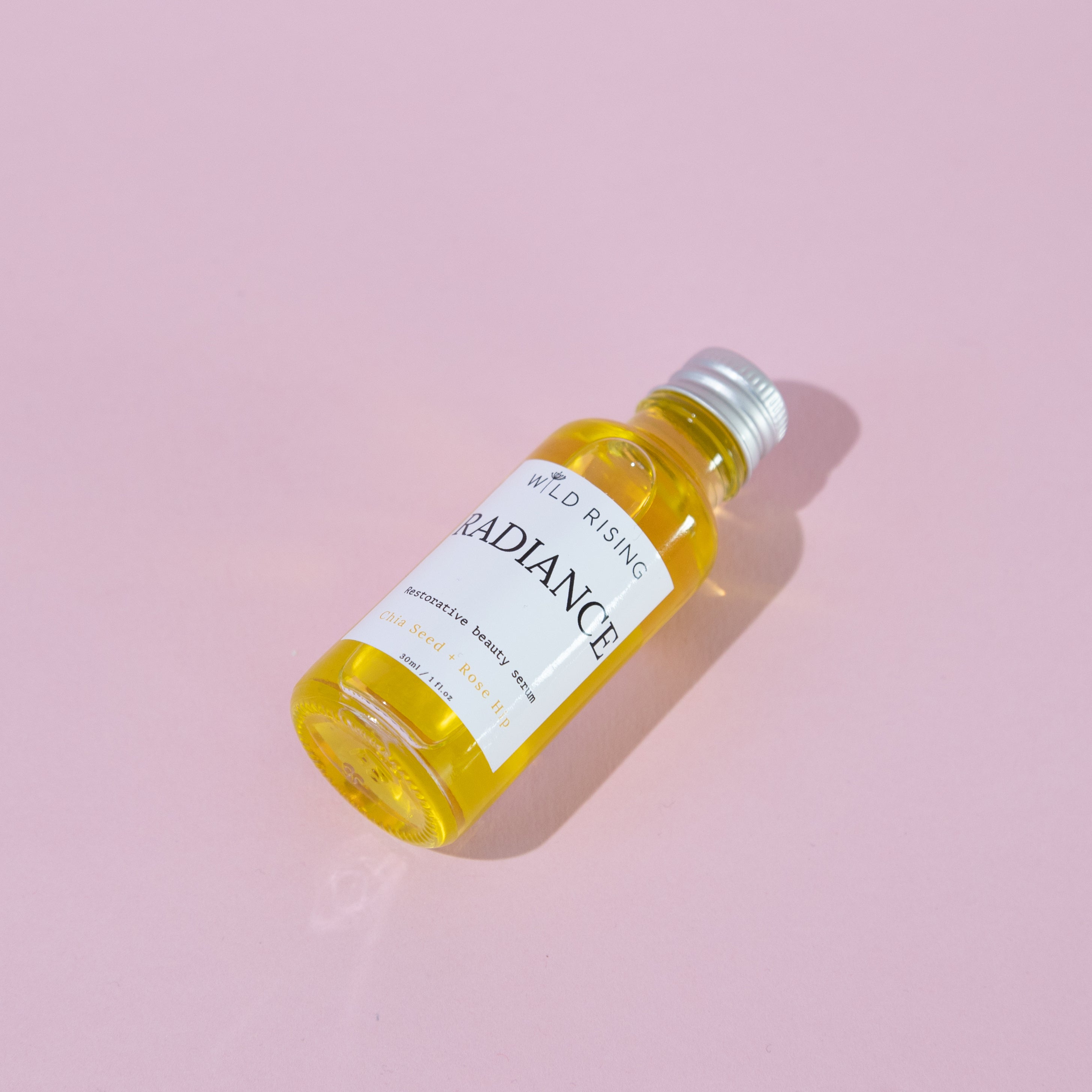 wild rising skincare radiance face oil refill