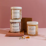 wild rising bath salt soak natural skincare made in devon lavender jasmine rose