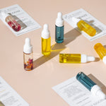 a selection of the wild rising mini oils