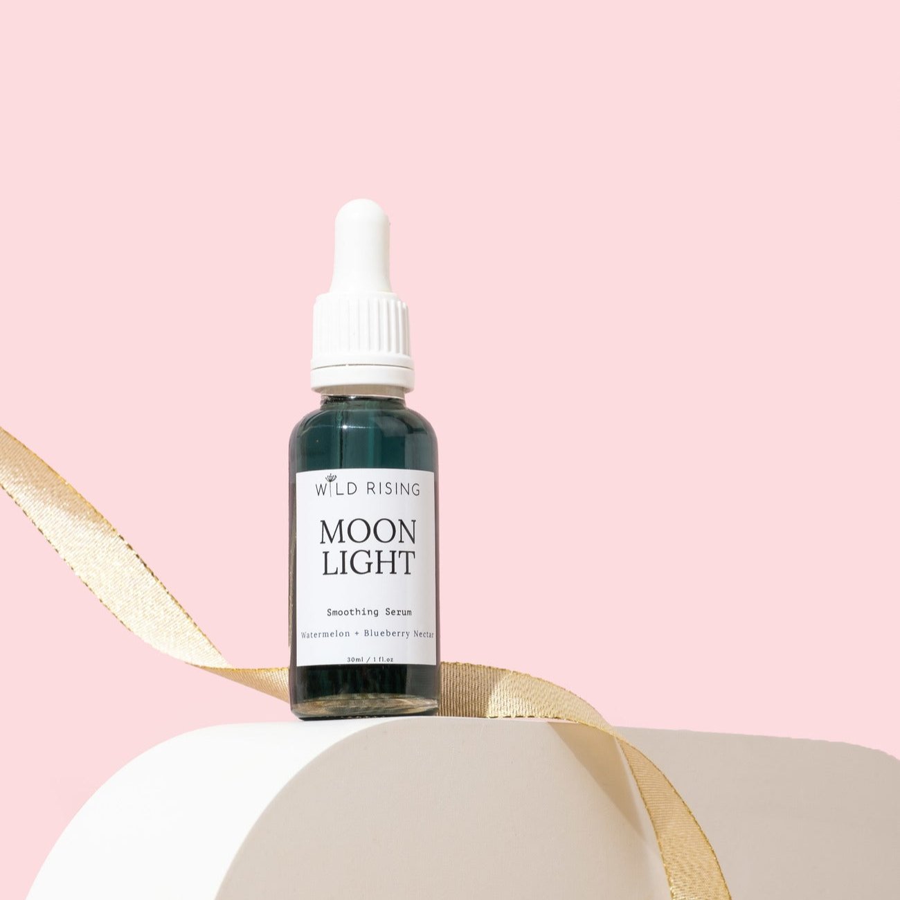 wild rising moonlight face oil with ribbon