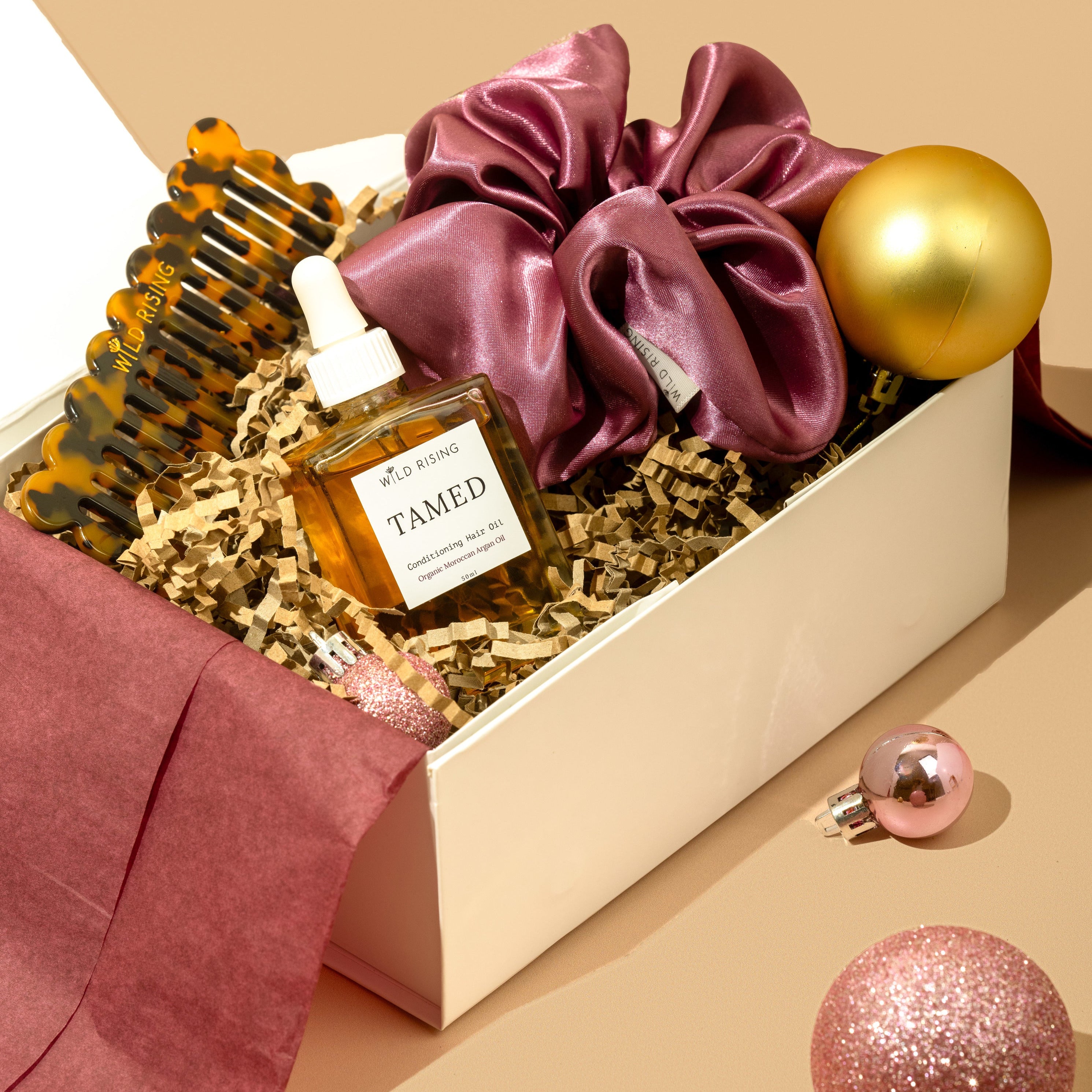 The Mane Event Hair Gift Box by Wild Rising Skincare