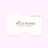 wild rising skincare natural e gift card