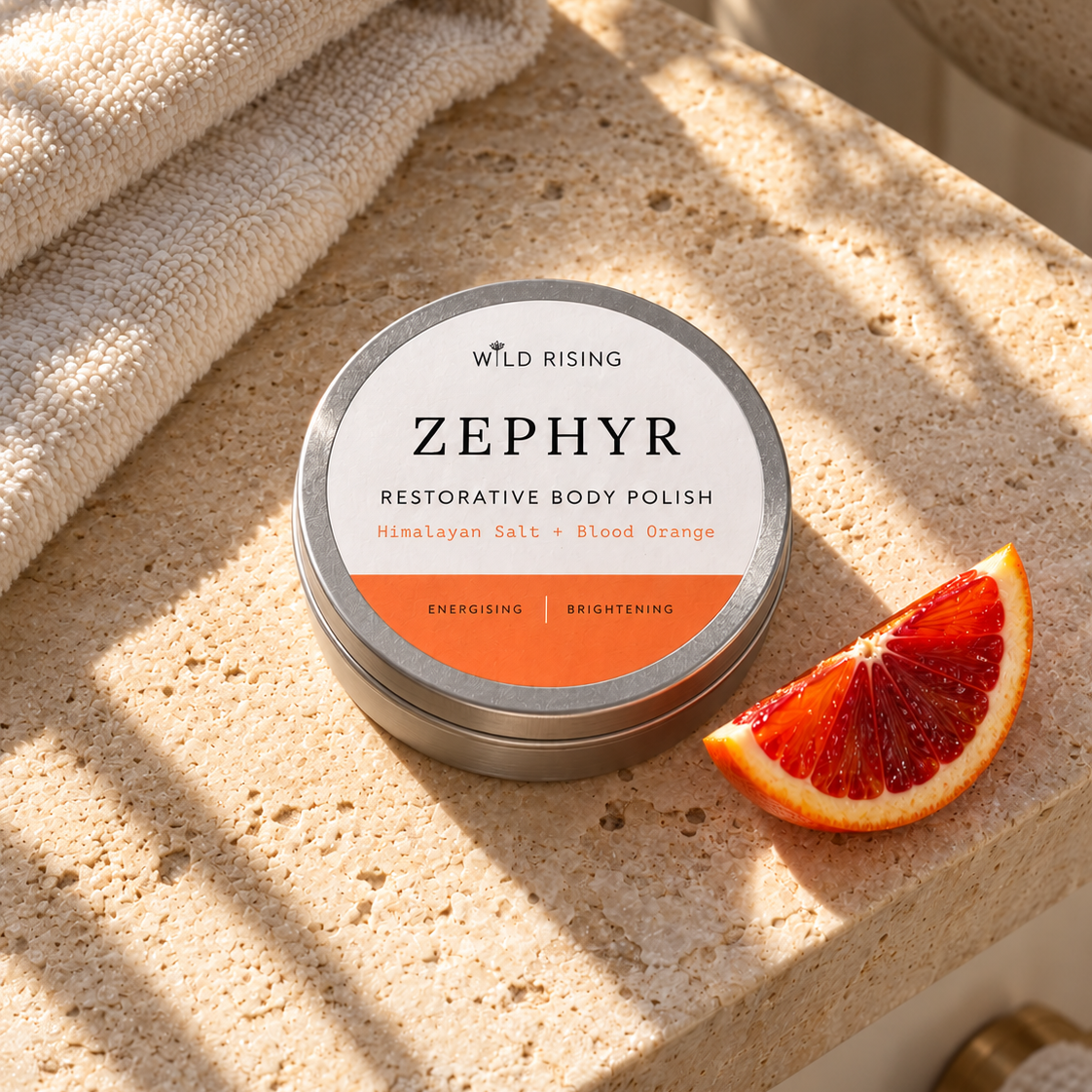 body polish in a tin