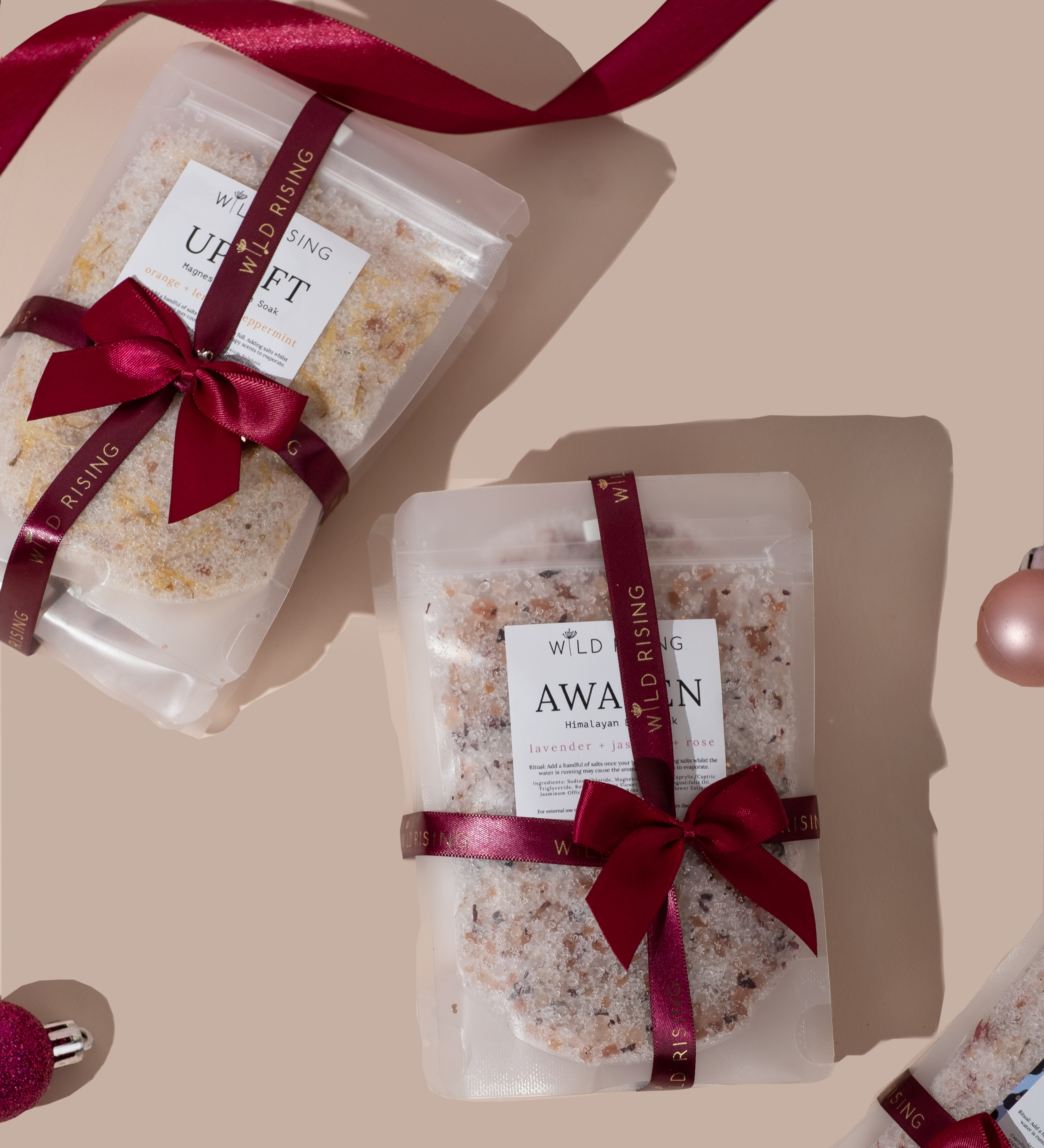 bath salt christmas gift set