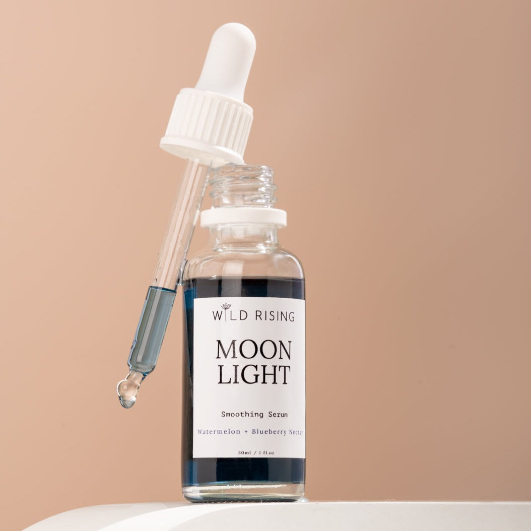 wild rising skincare moonlight smoothing serum