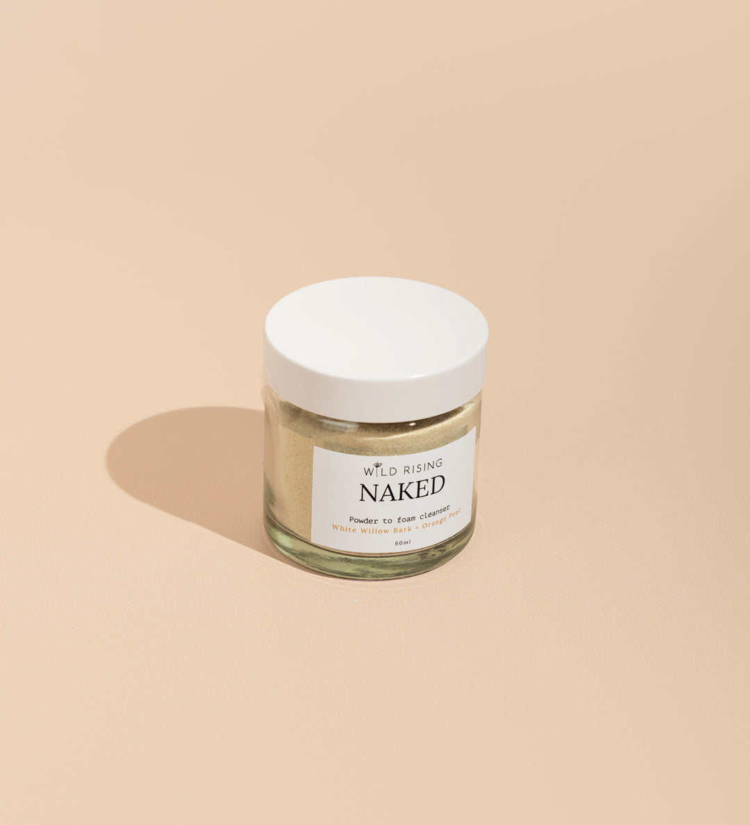 natural naked powder to foam cleanser