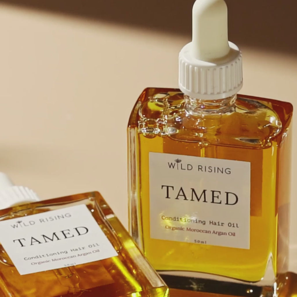 video of moroccan argan hair oil