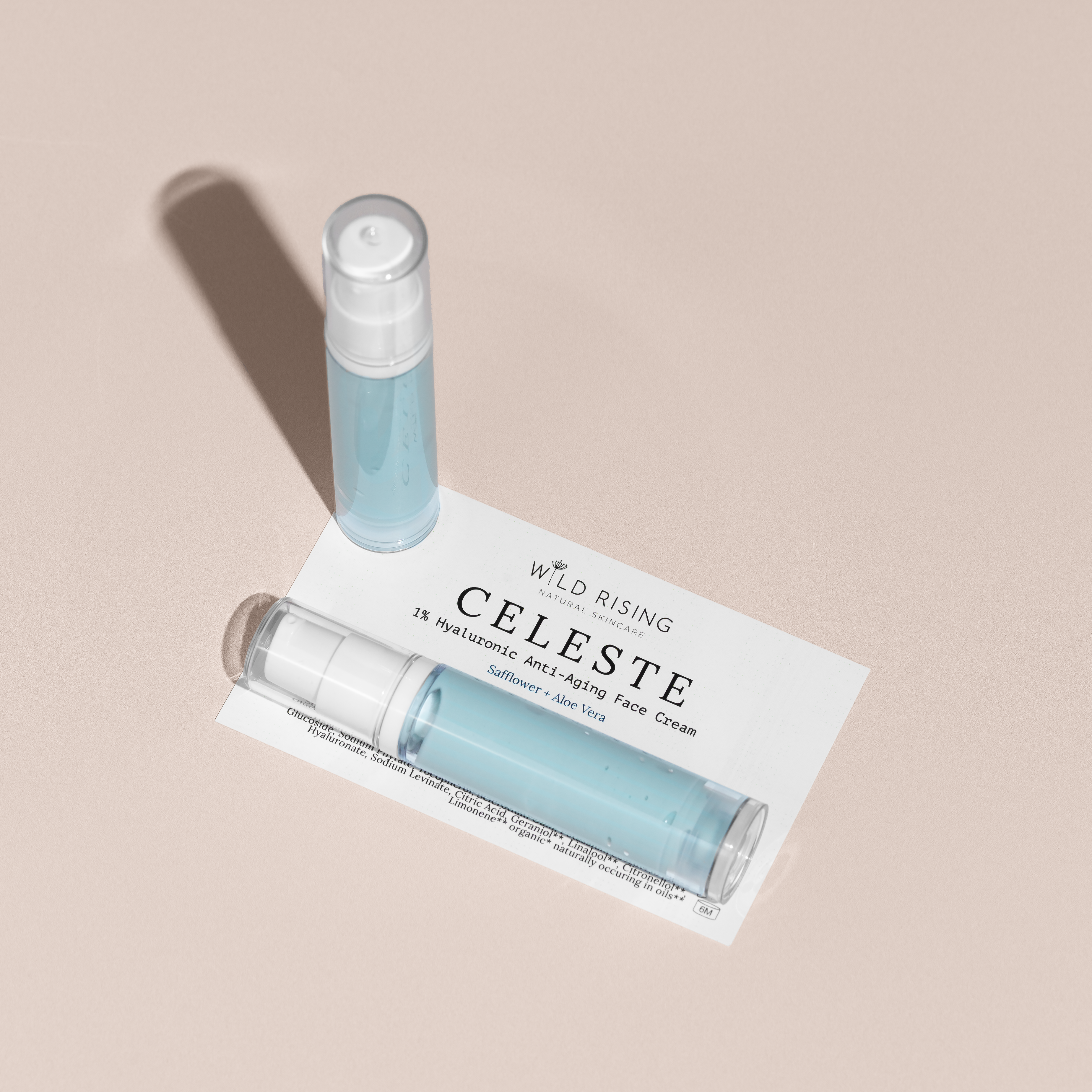 celeste 1% hyaluronic face cream miniature travel size