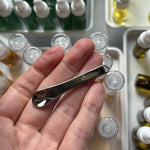 wild rising skincare spatula in hand