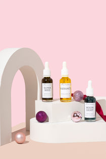 wild Rising Christmas skin food discovery face oil set 