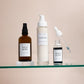 Brightening trio which includes natural cleanser, toner and face oil