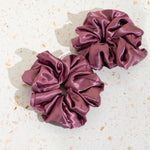 Satin  Branded Scrunchie 