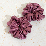 Satin  Branded Scrunchie 