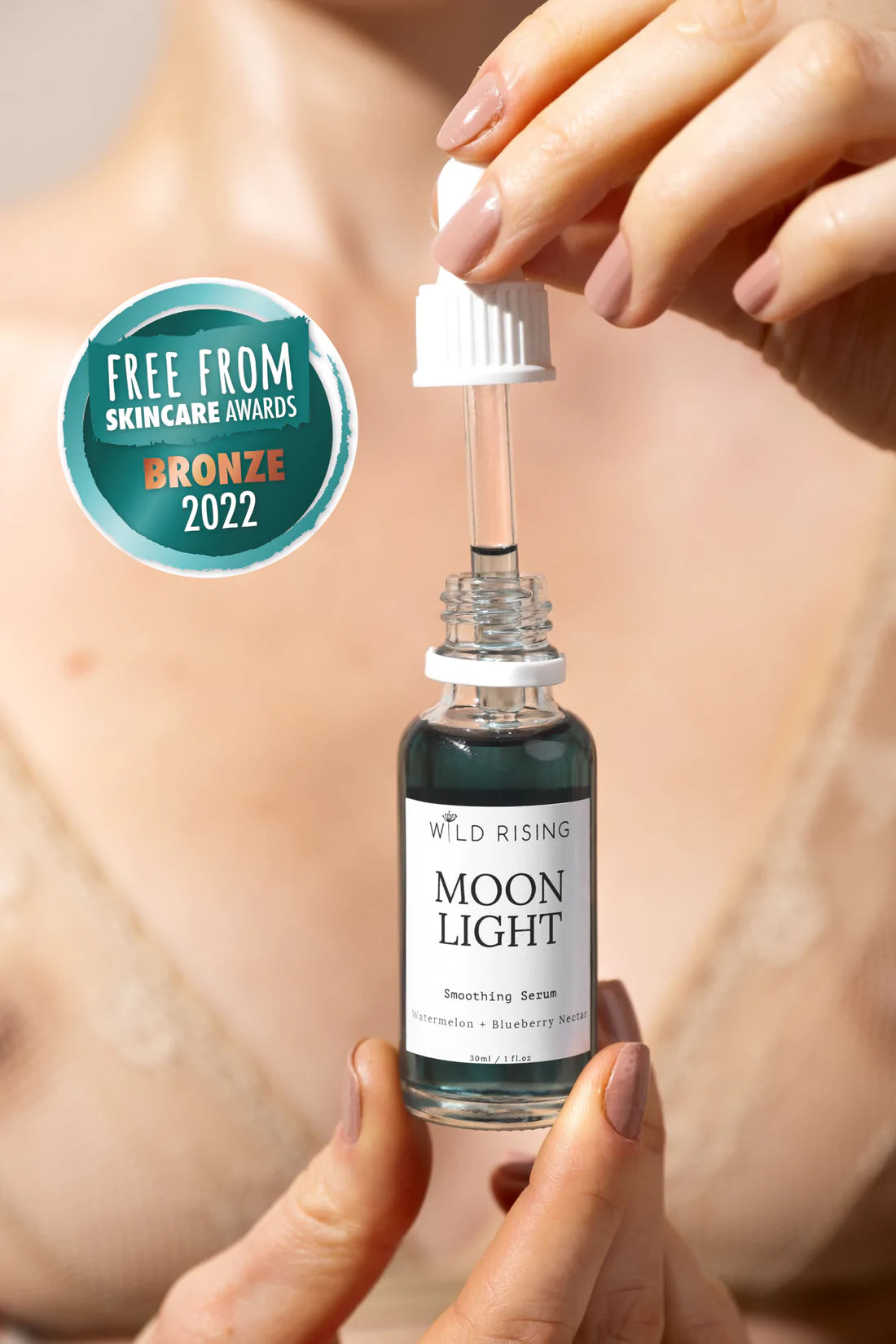 award winning moonlight face oil serum