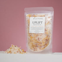 Bath salt soak orange, lemon and peppermint. Natural, Organic, Vegan, Cruelty-Free Skincare made in Devon.