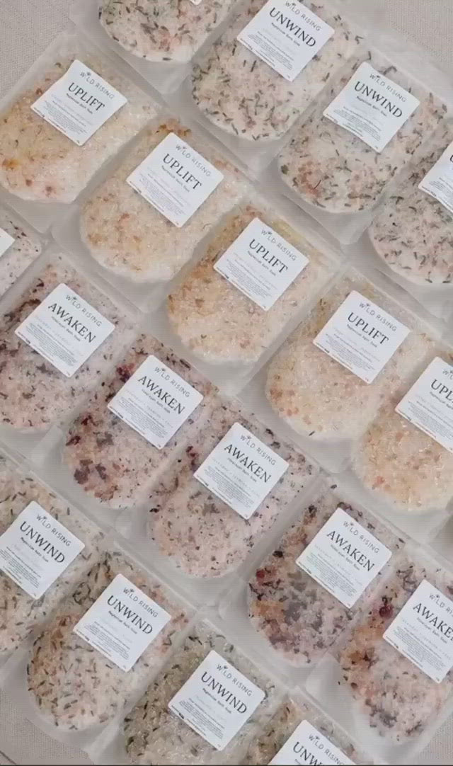 bath salt soak collection handmade in devon natural vegan cruelty free