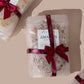 gift wrapped bath salt collection