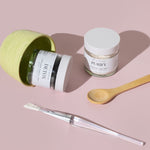 clay face mask set by wild rising