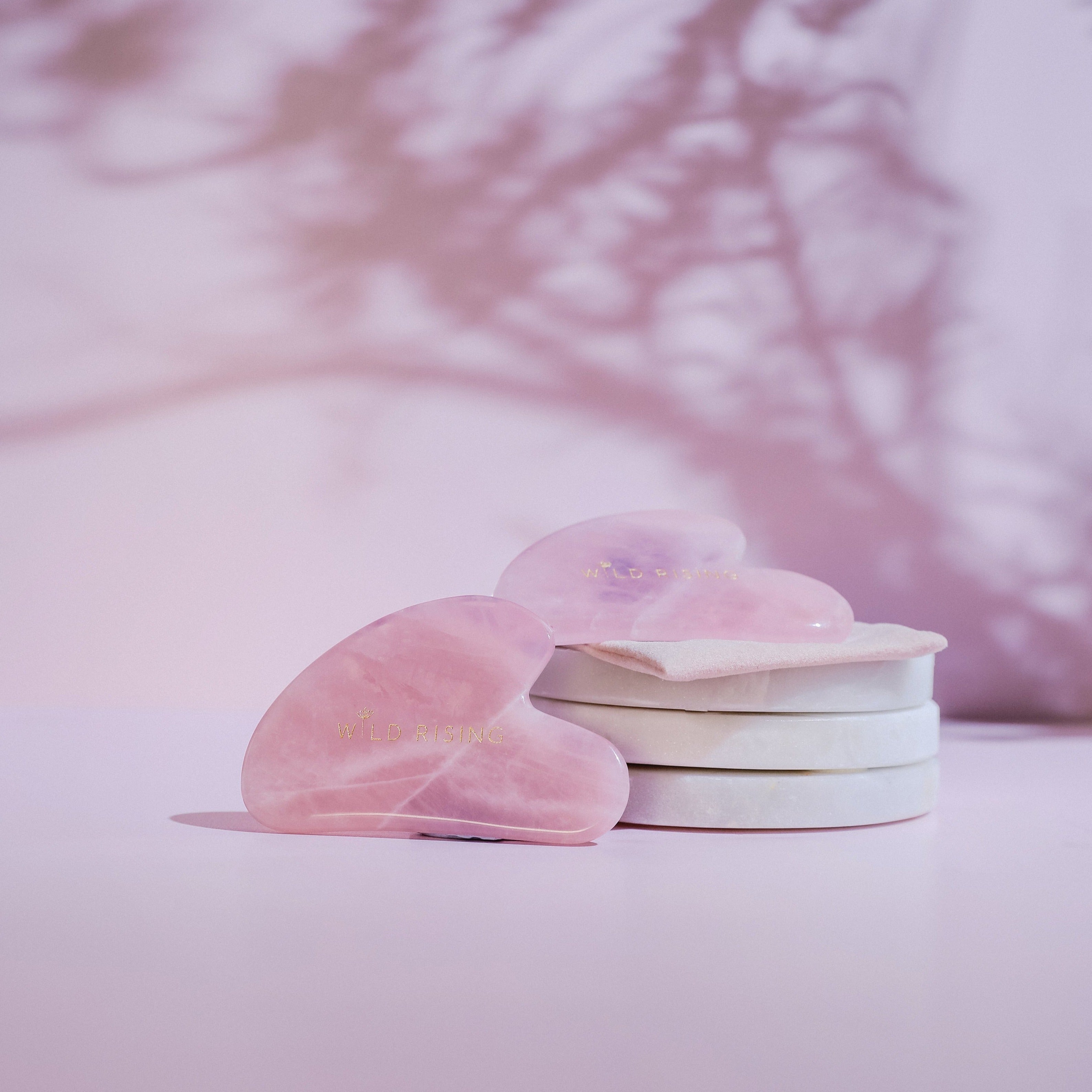 rose quartz gua sha