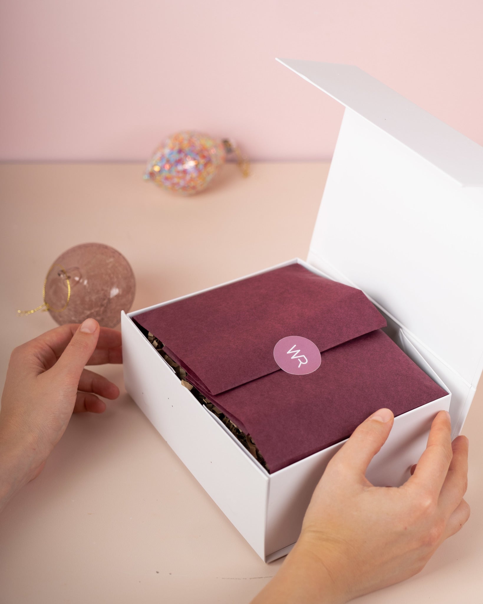 wild rising gift box christmas lifestyle