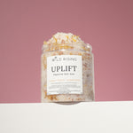 Bath salt soak orange, lemon and peppermint. Natural, Organic, Vegan, Cruelty-Free Skincare made in Devon