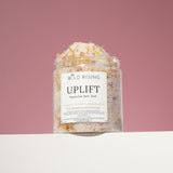 Bath salt soak orange, lemon and peppermint. Natural, Organic, Vegan, Cruelty-Free Skincare made in Devon