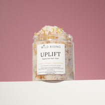 Bath salt soak orange, lemon and peppermint. Natural, Organic, Vegan, Cruelty-Free Skincare made in Devon